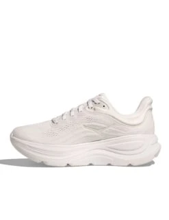Hoka Bondi 9 Running Shoes - White 12 Hoka Bondi 9 Running Shoes - White -The Sports Edit Store hoka bondi 9 shoes white 1162012 wwh 8