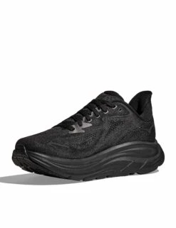 Hoka Clifton 10 - Black -The Sports Edit Store hoka clifton 10 shoes black 1162031 bblc 3