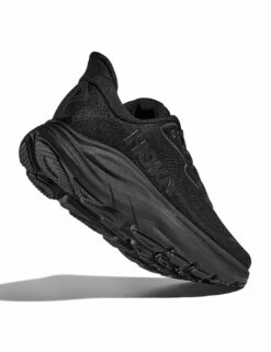 Hoka Clifton 10 - Black -The Sports Edit Store hoka clifton 10 shoes black 1162031 bblc 4