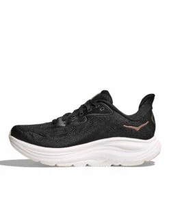 Hoka Clifton 10 - Black/Rose Gold -The Sports Edit Store hoka clifton 10 shoes black rose gold 1162031 brgl 4