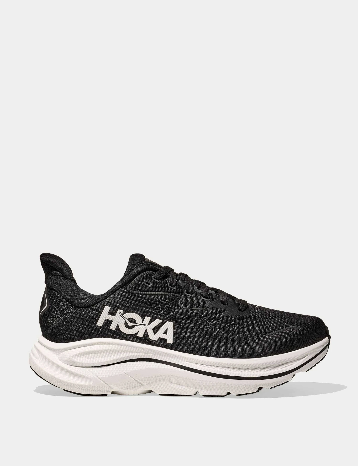Hoka Clifton 10 Road Running Shoes - Black/White 3 Hoka Clifton 10 Road Running Shoes - Black/White