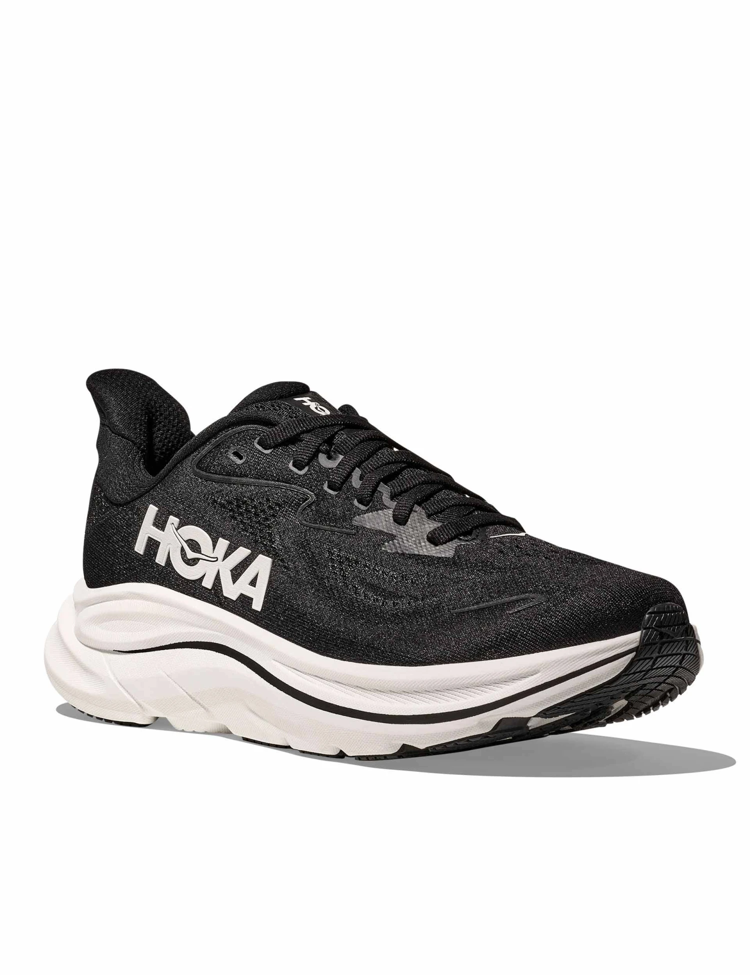 Hoka Clifton 10 Road Running Shoes - Black/White 4 Hoka Clifton 10 Road Running Shoes - Black/White - Image 2