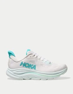 Hoka Clifton 10 - White/Cielo Blue Road Running Shoes
