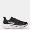 Hoka Clifton 10 Wide - Black/White -The Sports Edit Store hoka clifton 10 wide shoes black white 1162050 bwht 1