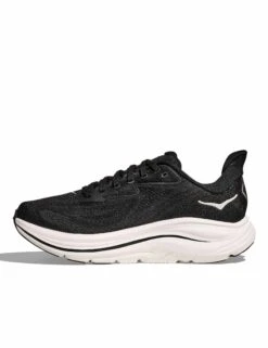 Hoka Clifton 10 Wide - Black/White -The Sports Edit Store hoka clifton 10 wide shoes black white 1162050 bwht 4