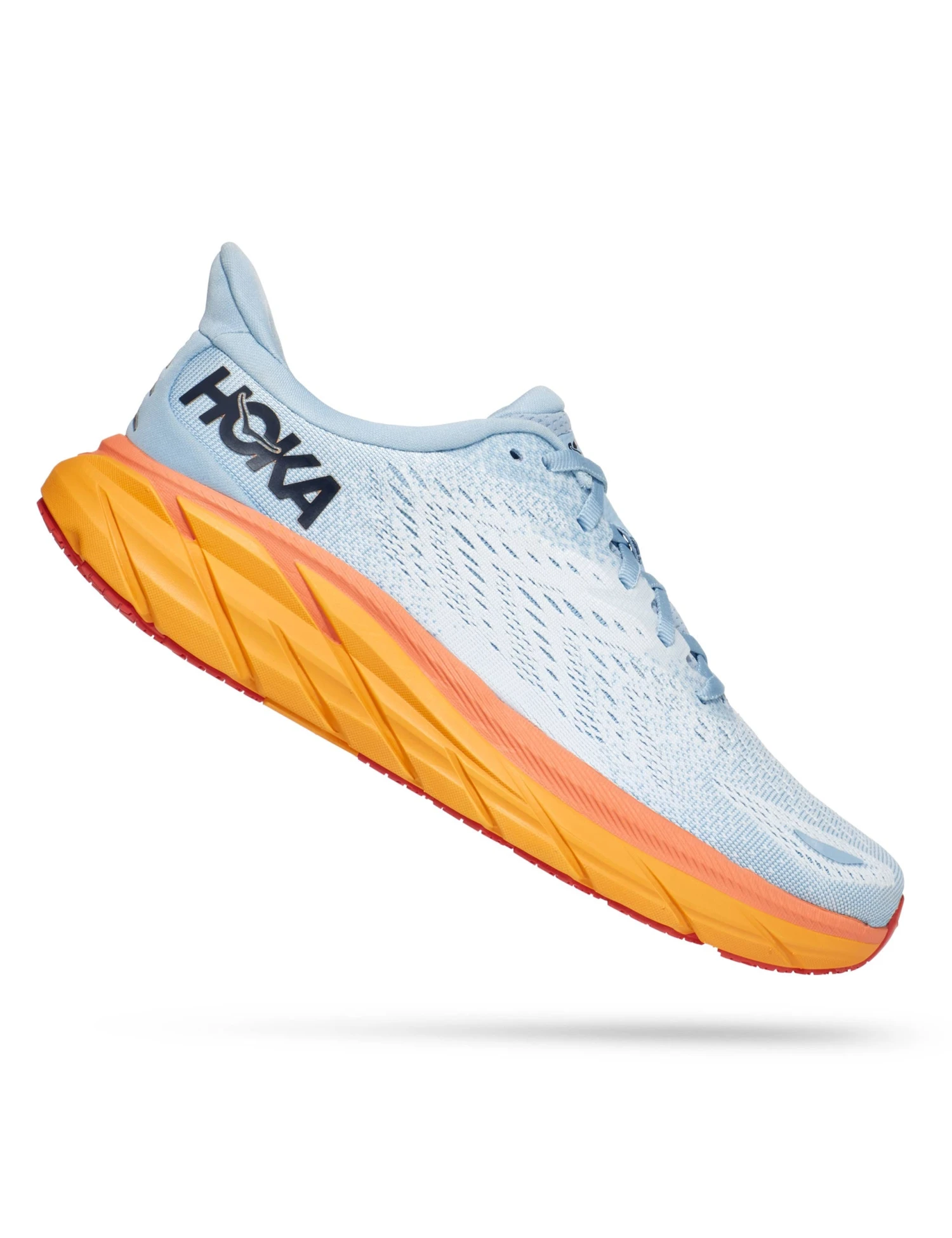 Hoka Clifton 8 Road Running Shoes - Summer Song/Ice Flow 8 Hoka Clifton 8 Road Running Shoes - Summer Song/Ice Flow - Image 6