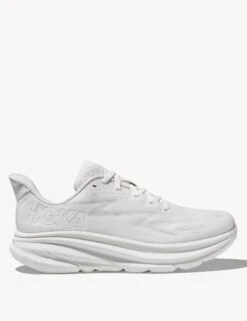 Hoka Clifton 9 Road Running Shoes - White/White