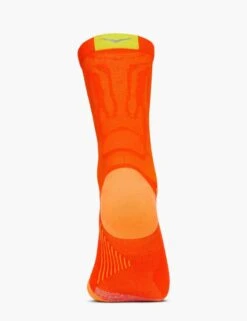 Hoka Clifton Crew Run Sock - Lava -The Sports Edit Store hoka clifton crew run sock lava 1164333 lva 3