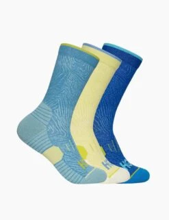 Hoka Crew Run Sock 3-Pack - Alpine Blue/Cardamon/Ultramarine