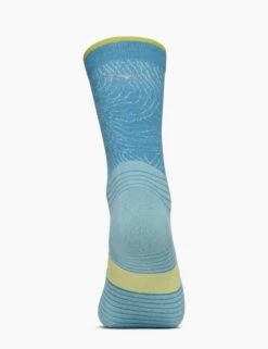 Hoka Crew Run Sock 3-Pack - Alpine Blue/Cardamon/Ultramarine -The Sports Edit Store hoka crew run sock 3 pack blue cardamon ultramarine 1122931 adm 2