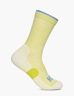 Hoka Crew Run Sock 3-Pack - Alpine Blue/Cardamon/Ultramarine -The Sports Edit Store hoka crew run sock 3 pack blue cardamon ultramarine 1122931 adm 3