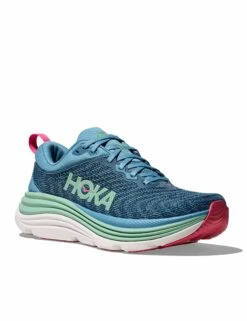 Hoka Gaviota 5 - Alpine Blue/Jadeite -The Sports Edit Store hoka gaviota 5 shoes alpine blue jadeite 1134235 alj 2