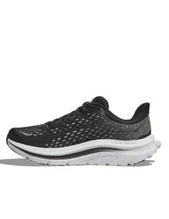 Hoka Kawana - Black/White Performance Road Running Shoes -The Sports Edit Store hoka kawana shoes black white 1123164 BWHT 2