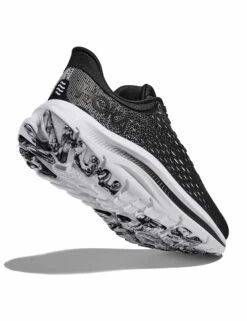 Hoka Kawana - Black/White Performance Road Running Shoes -The Sports Edit Store hoka kawana shoes black white 1123164 BWHT 6