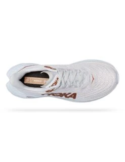 Hoka Mach 5 Road Running Shoes - White/Copper -The Sports Edit Store hoka mach 5 shoes white copper 1127894 WCPP 3