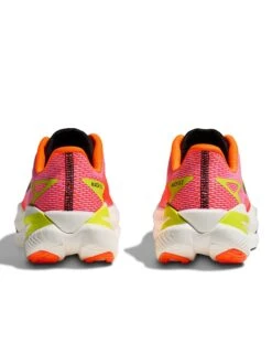 Hoka Mach X 3 - Neon Rose/Neon Tangerine -The Sports Edit Store hoka mach x 3 neon rose neon tangerine 1168721 nnrs 5