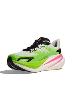 Hoka Mach X 3 - White/Neon Lime -The Sports Edit Store hoka mach x 3 white neon lime 1168721 wnl 3