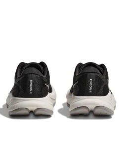 Hoka Rincon 4 - Black/White Performance Running Shoes -The Sports Edit Store hoka rincon 4 shoes black white 1155131 bwht 6