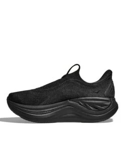 Hoka Skyward Laceless - Black Casual Recovery Trainers -The Sports Edit Store hoka skyward laceless black 1168877 bblc 8