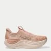 Hoka Skyward Laceless - Rose Latte/Rose Cream Recovery Shoes -The Sports Edit Store hoka skyward laceless rose latte rose cream 1168877 rltt 1