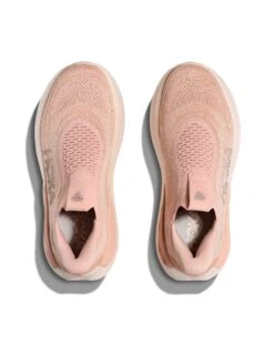 Hoka Skyward Laceless - Rose Latte/Rose Cream Recovery Shoes -The Sports Edit Store hoka skyward laceless rose latte rose cream 1168877 rltt 2