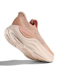 Hoka Skyward Laceless - Rose Latte/Rose Cream Recovery Shoes -The Sports Edit Store hoka skyward laceless rose latte rose cream 1168877 rltt 4
