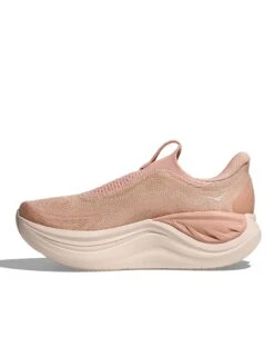 Hoka Skyward Laceless - Rose Latte/Rose Cream Recovery Shoes -The Sports Edit Store hoka skyward laceless rose latte rose cream 1168877 rltt 8