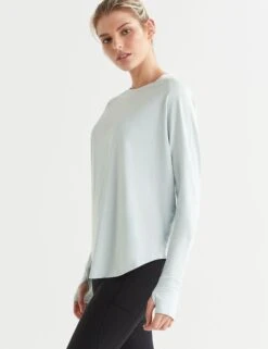 Clare Vintage Washed Slub - Light Blue 11 Clare Vintage Washed Slub - Light Blue -The Sports Edit Store lilybod clare vintage washed slub light blue lt99 c23 lb 5