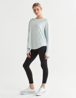 Clare Vintage Washed Slub - Light Blue 17 Clare Vintage Washed Slub - Light Blue -The Sports Edit Store lilybod clare vintage washed slub light blue lt99 c23 lb 8