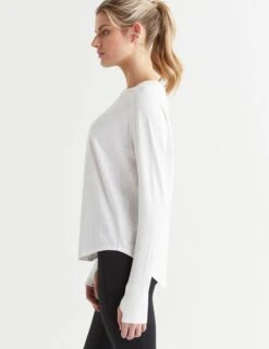 Clare Vintage Washed Slub - White 12 Clare Vintage Washed Slub - White -The Sports Edit Store lilybod clare vintage washed slub white lt99 c23 wt 4