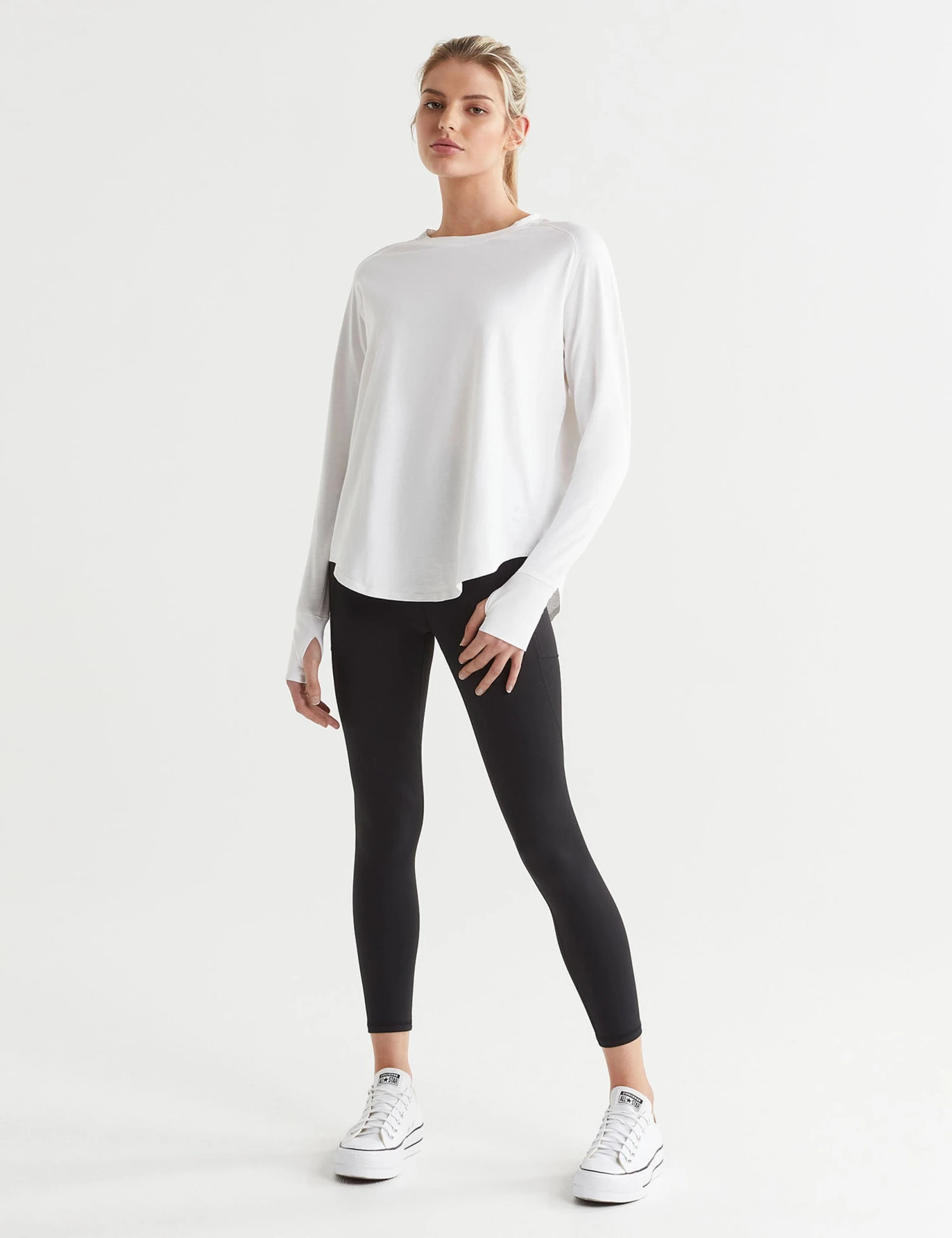 Clare Vintage Washed Slub - White 10 Clare Vintage Washed Slub - White - Image 8