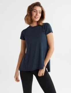 Kendall Tee - Sky Captain -The Sports Edit Store lilybod kendall tee sky captain 2