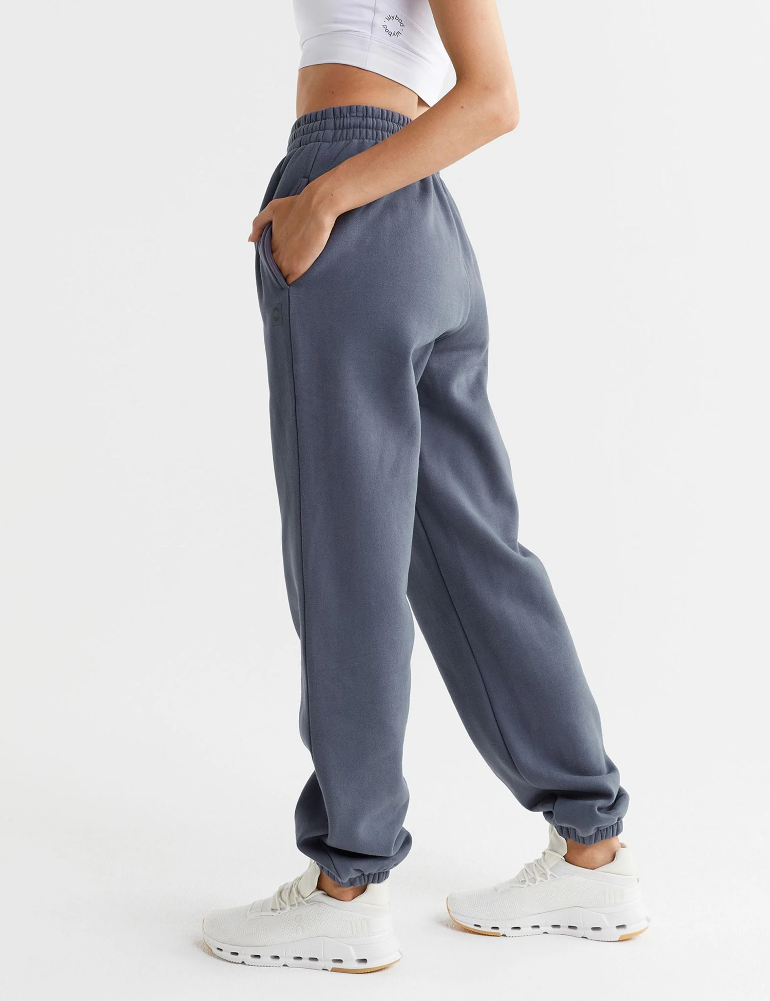 Lucy Track Pants - Indigo 4 Lucy Track Pants - Indigo - Image 2