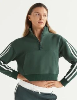 Rihanna Stripe Sweat - Deep Green