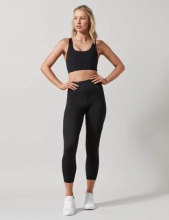 Zoe Bra - Tarmac Black -The Sports Edit Store lilybod zoe bra tarmac black LC71 BL 4