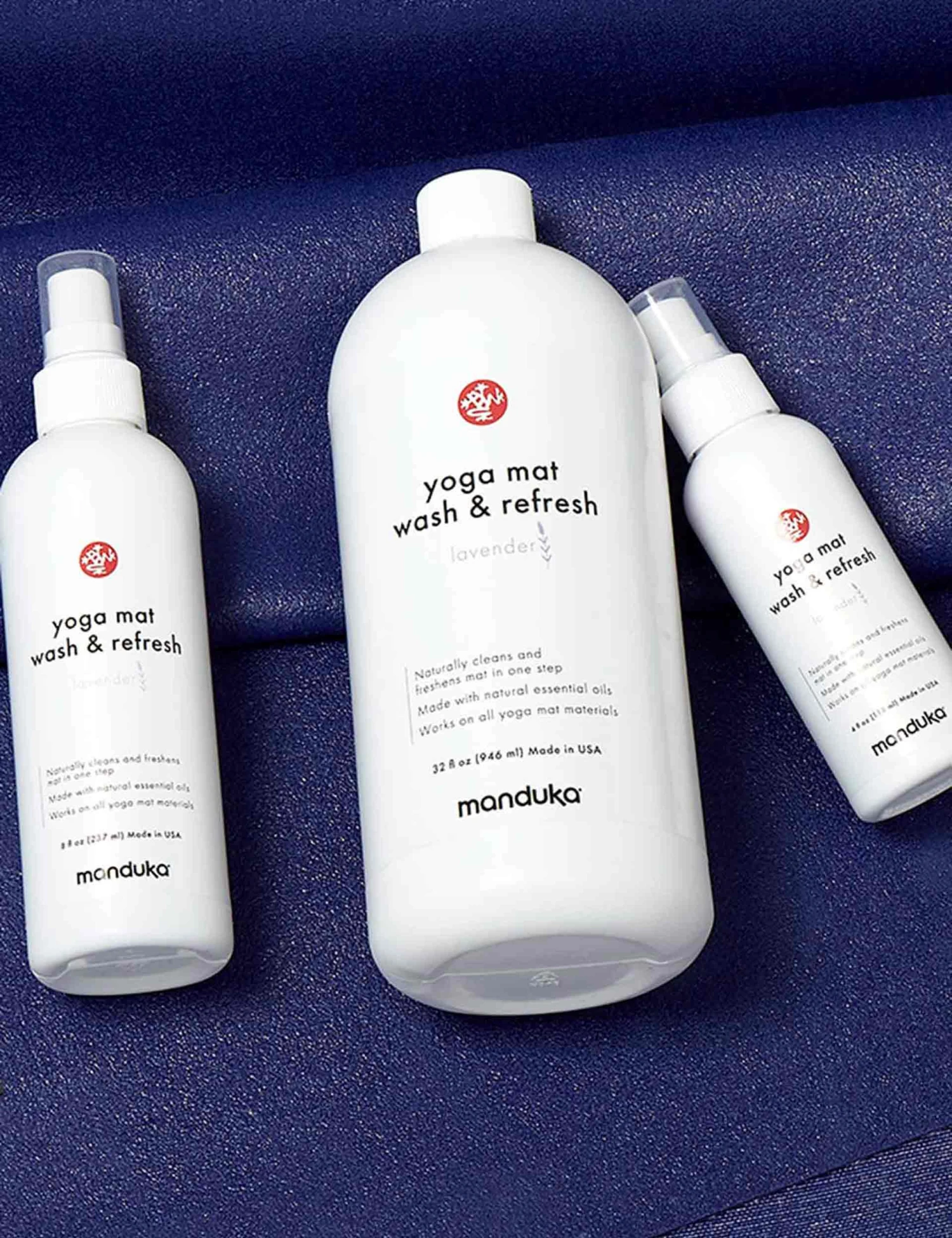 Manduka Yoga Mat Wash & Refresh - Lavender (4oz) 4 Manduka Yoga Mat Wash & Refresh - Lavender (4oz) - Image 2