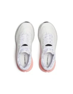 Merrell Agility Peak 5 Trail Running Shoes - White/Soft Coral -The Sports Edit Store merrell agility peak 5 shoes white soft coral j068374 3