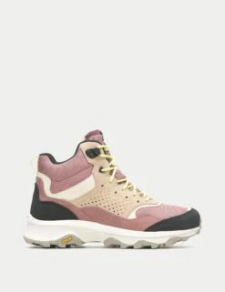 Merrell Speed Solo Mid Waterproof Walking Boots - Burlwood