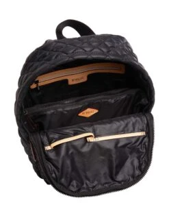 MZ Wallace City Backpack in Black -The Sports Edit Store mz wallace city metro backpack black 3