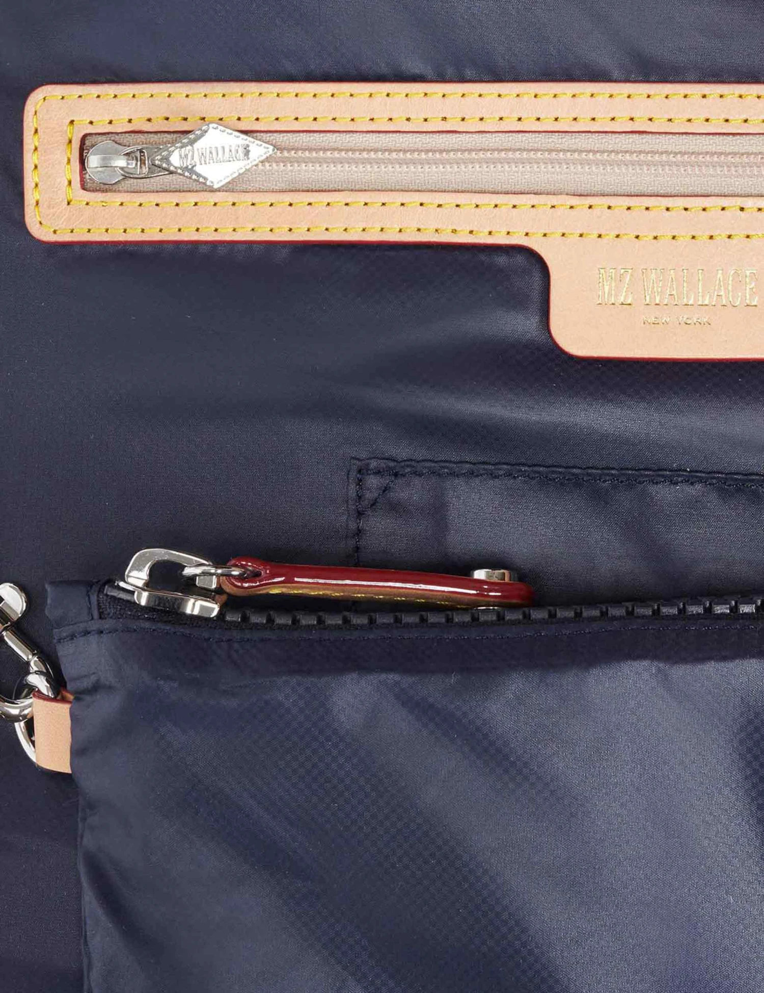 MZ Wallace Medium Metro Tote Deluxe - Dawn Blue 7 MZ Wallace Medium Metro Tote Deluxe - Dawn Blue - Image 5