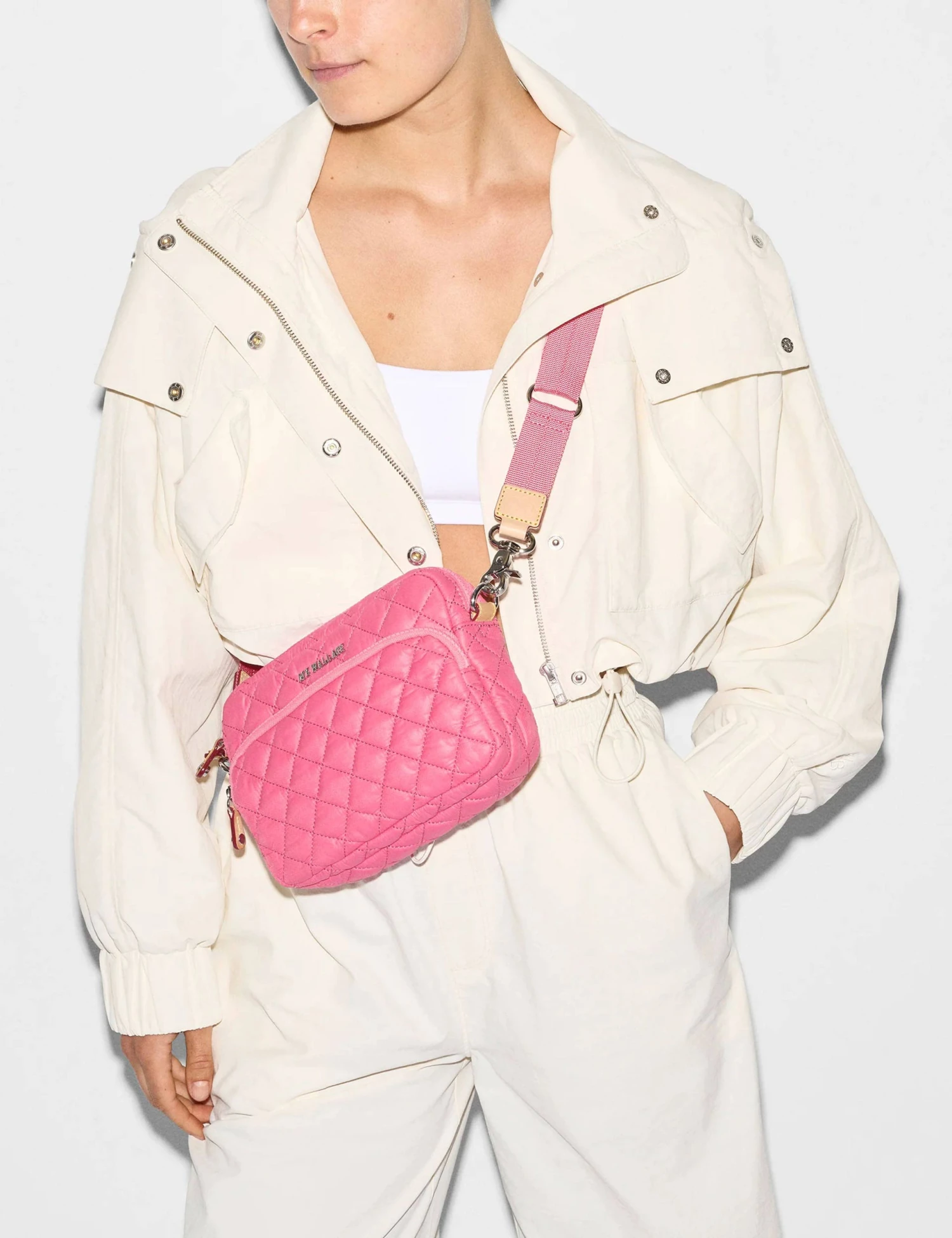 Small Flamingo Metro Camera Bag - Stylish Compact Crossbody Purse 6 Small Flamingo Metro Camera Bag - Stylish Compact Crossbody Purse - Image 4