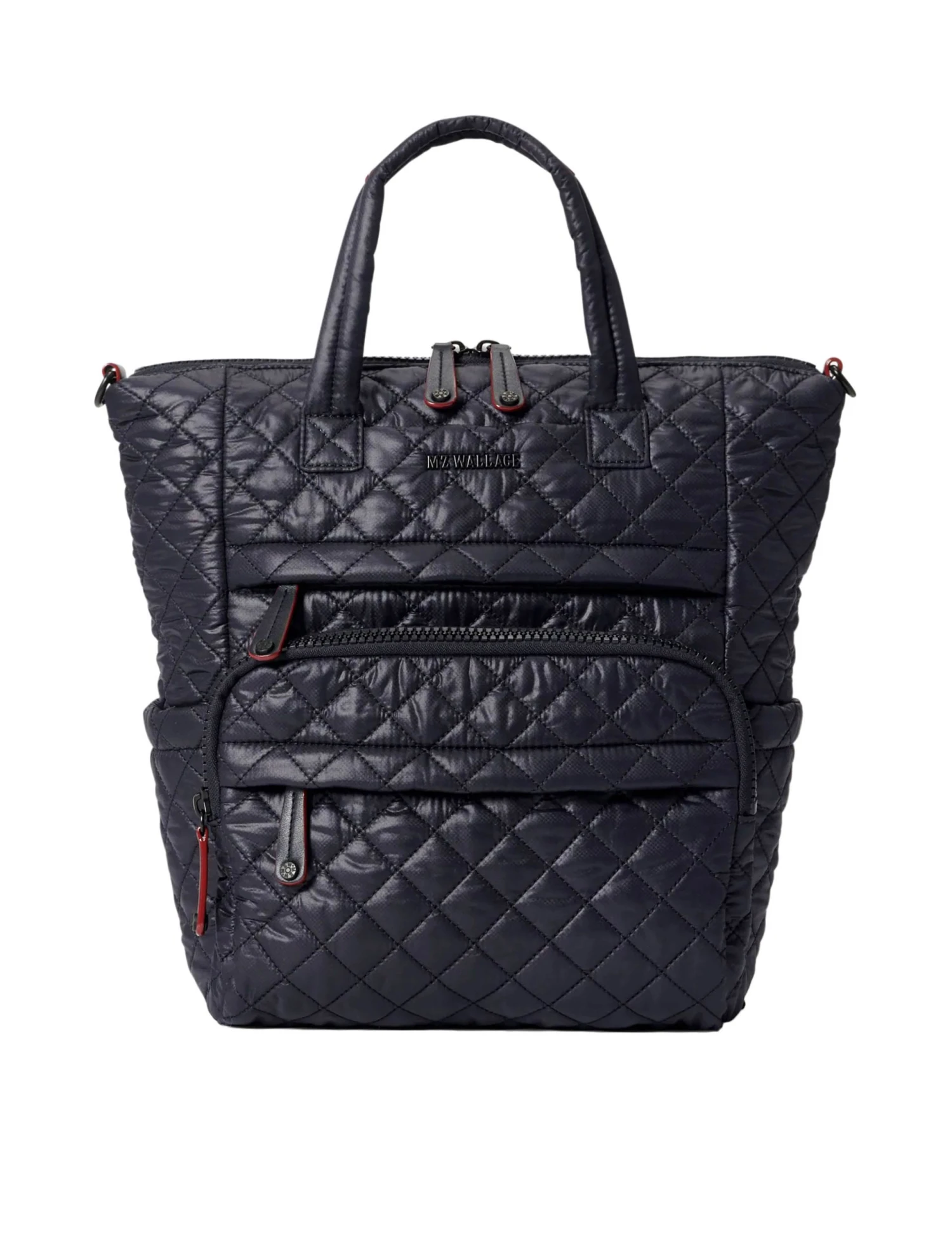 MZ Wallace Small Utility Backpack - Black Quilted Nylon 3 MZ Wallace Small Utility Backpack - Black Quilted Nylon