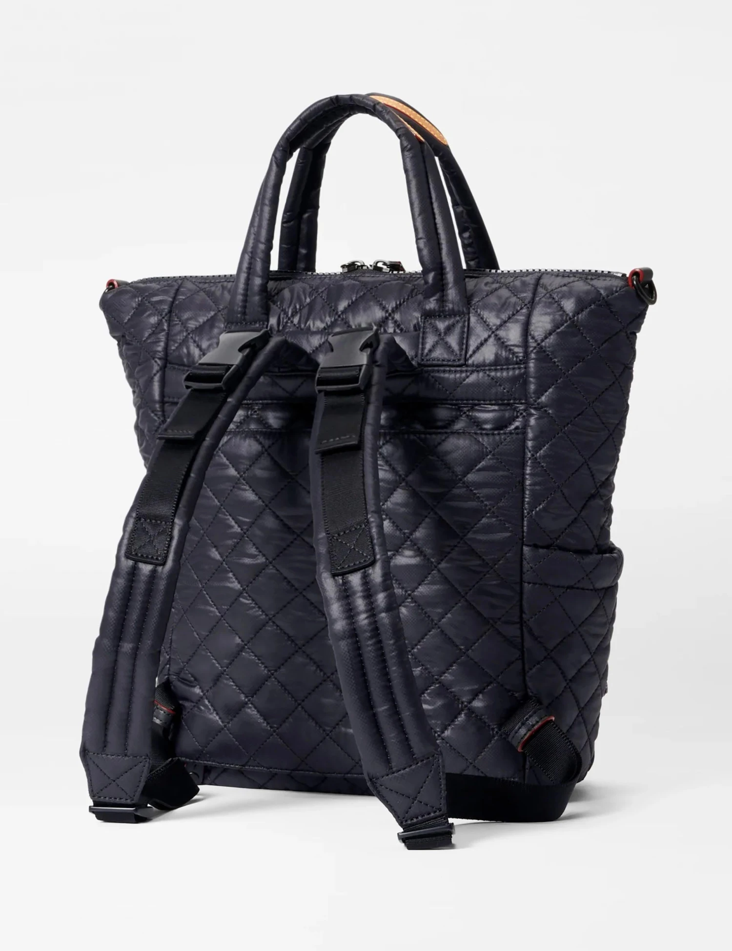 MZ Wallace Small Utility Backpack - Black Quilted Nylon 4 MZ Wallace Small Utility Backpack - Black Quilted Nylon - Image 2