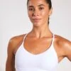 Nike Indy Light Support Sports Bra - White/Stone Mauve -The Sports Edit Store nike Indy Light Support Sports Bra White Stone Mauve FD1062 100 S White Stone Mauve 0001