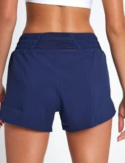 Nike One Dri-FIT 3" Brief-Lined Shorts - Midnight Navy/Reflective Silver -The Sports Edit Store nike One Dri FIT 3 Brief Lined Shorts Midnight Navy Reflective Silver DX6010 410XS 0008