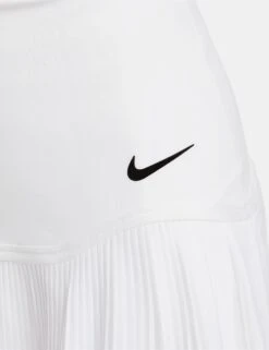 Nike Advantage Dri-FIT Tennis Skirt - White/Black -The Sports Edit Store nike advantage dri fit tennis skirt white black fd6532 100 5