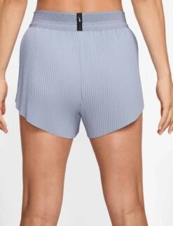 Nike AeroSwift Dri-FIT ADV 3" Running Shorts - Ghost/Blue Void -The Sports Edit Store nike aeroswift dri fit adv 3in running shorts ghost blue fn2328 057 4
