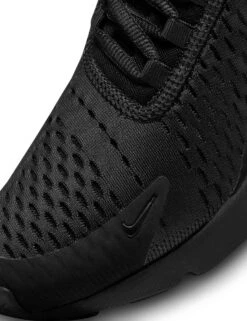 Nike Air Max 270 - Signature Comfort and Iconic Style in Black -The Sports Edit Store nike air max 270 shoes black ah6789 006 7