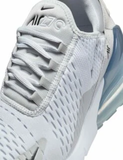 Nike Air Max 270 Shoes - Pure Platinum/Black/Light Smoke Grey -The Sports Edit Store nike air max 270 shoes platinum black grey ah6789 018 7
