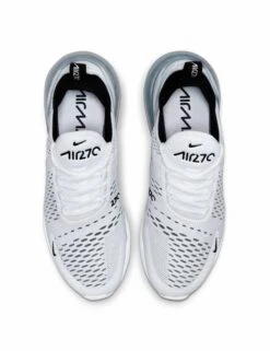 Nike Air Max 270 Shoes - White/Black Lifestyle Trainers -The Sports Edit Store nike air max 270 shoes white black ah6789 100 4